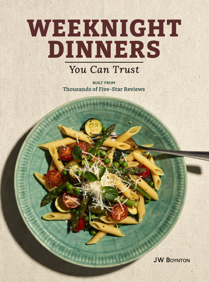 Weeknight Dinners You Can Trust cookbook cover